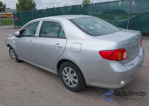 2009 Toyota Corolla Le from USA, damaged, VIN 2T1BU40E59C060732
